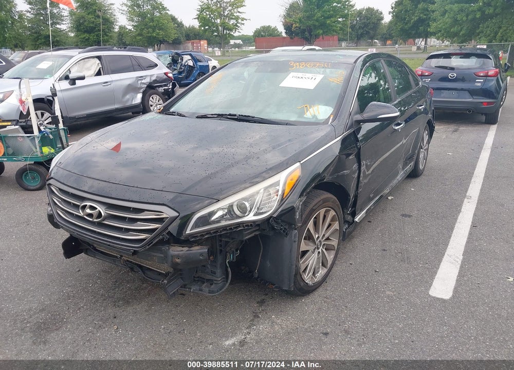 2015 HYUNDAI SONATA SPORT VIN: 5NPE34AFXFH112078