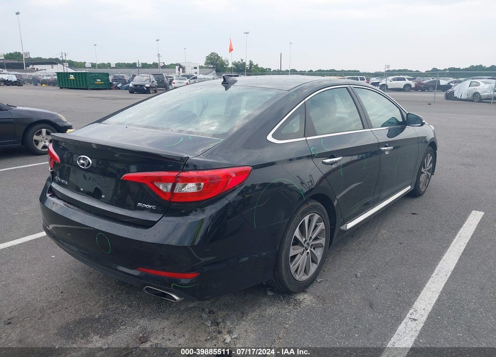 2015 HYUNDAI SONATA SPORT VIN: 5NPE34AFXFH112078