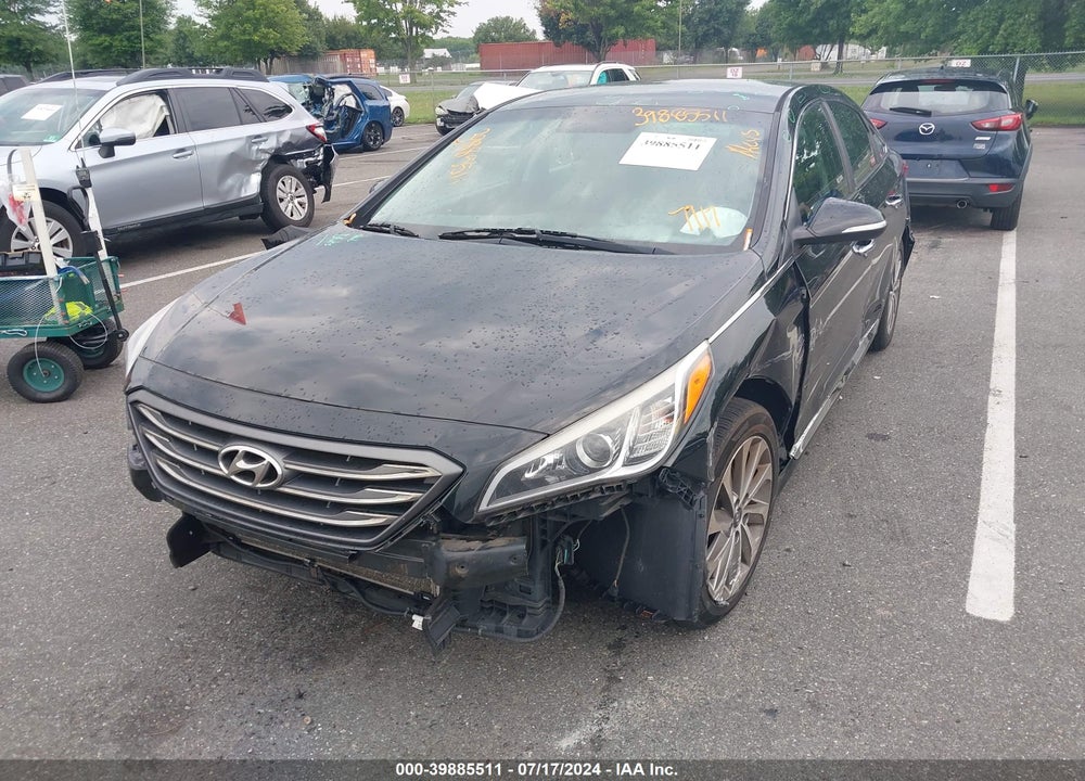 2015 HYUNDAI SONATA SPORT VIN: 5NPE34AFXFH112078
