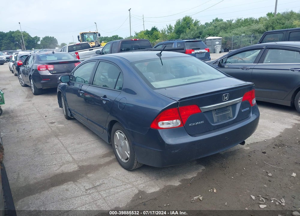 2009 HONDA CIVIC HYBRID VIN: JHMFA36289S012270
