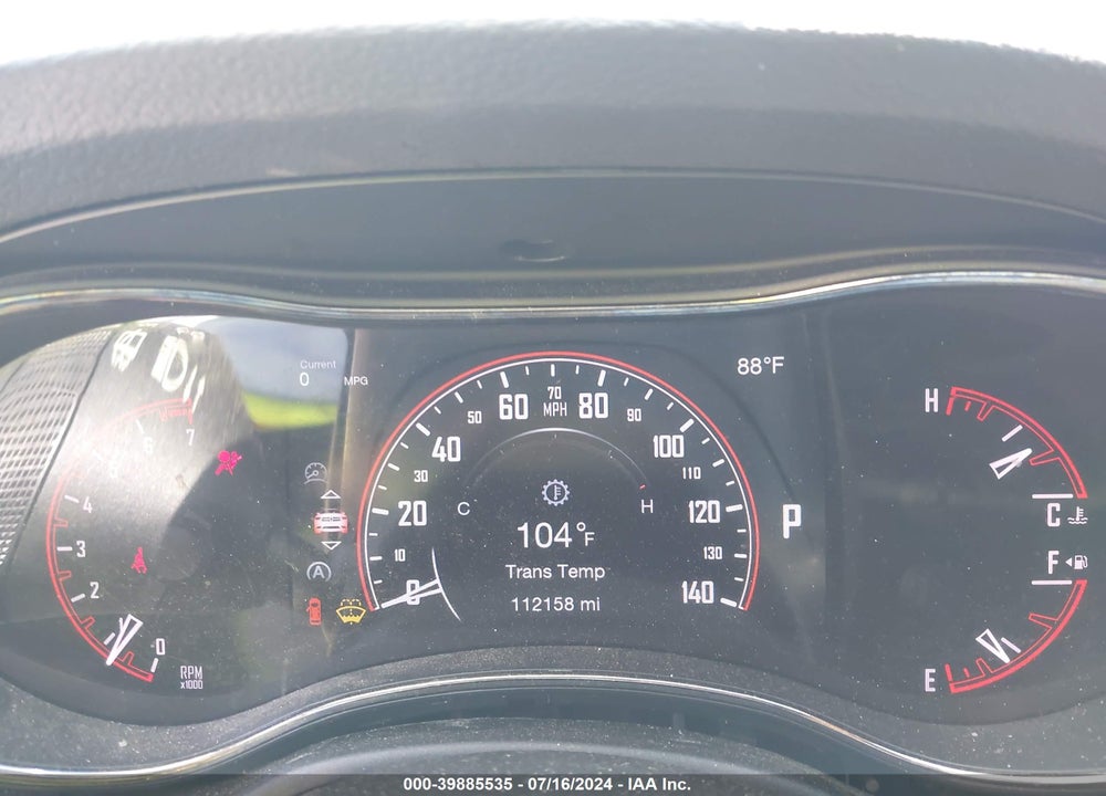 2019 DODGE DURANGO GT PLUS RWD VIN: 1C4RDHDG9KC769227