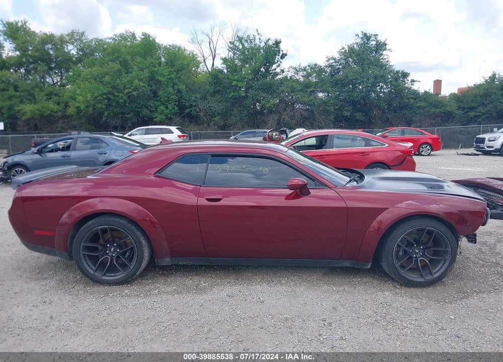 2019 DODGE CHALLENGER R/T SCAT PACK VIN: 2C3CDZFJ2KH587388