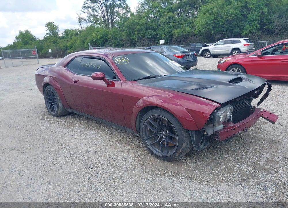 2019 DODGE CHALLENGER R/T SCAT PACK VIN: 2C3CDZFJ2KH587388