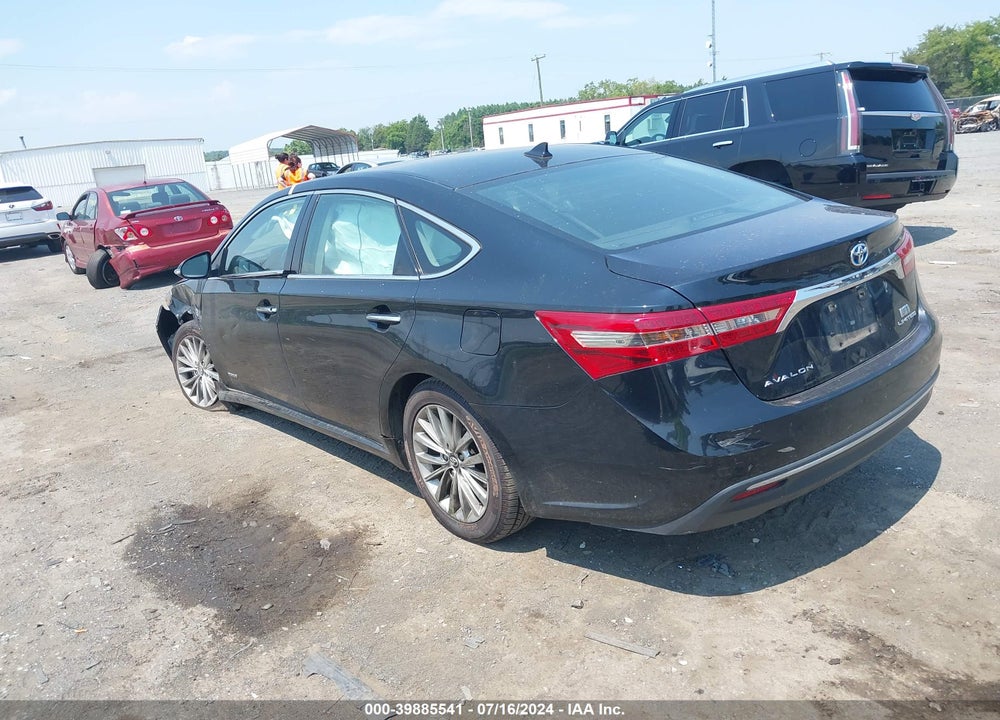 2018 TOYOTA AVALON HYBRID LIMITED VIN: 4T1BD1EB4JU059734
