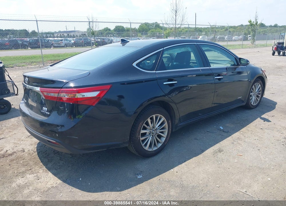 2018 TOYOTA AVALON HYBRID LIMITED VIN: 4T1BD1EB4JU059734