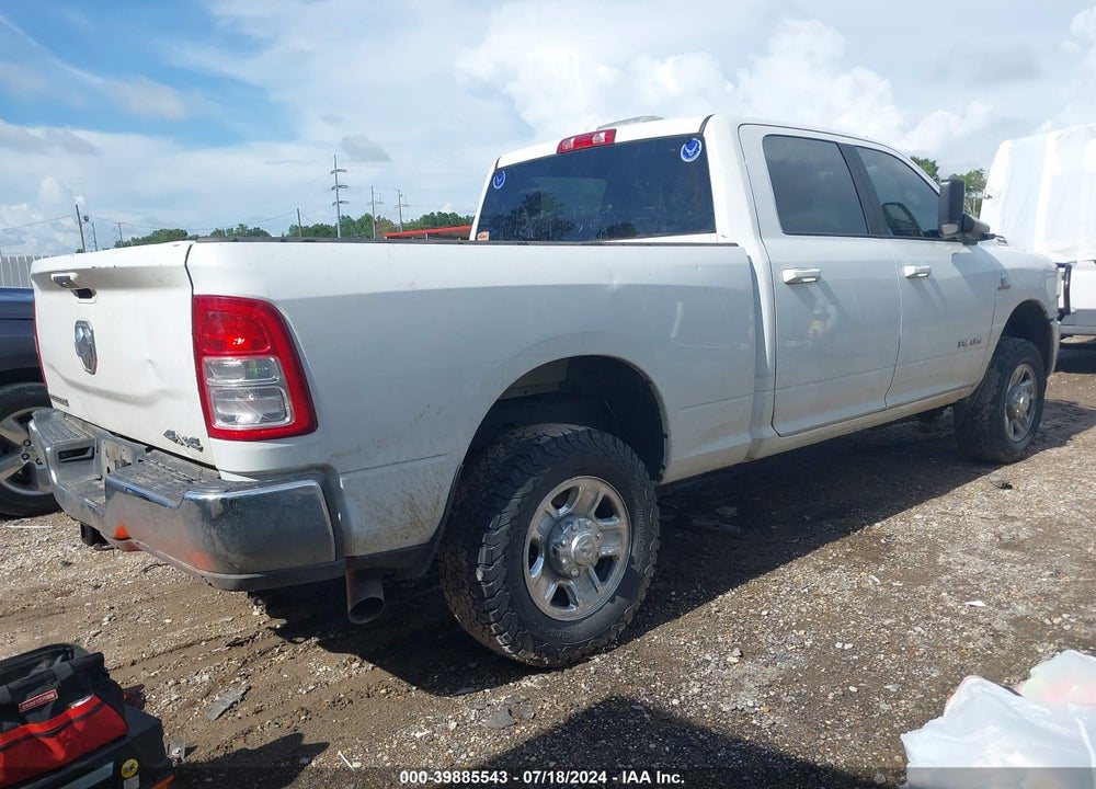 2022 RAM 2500 BIG HORN 4X4 6'4 BOX VIN: 3C6UR5DL3NG410259