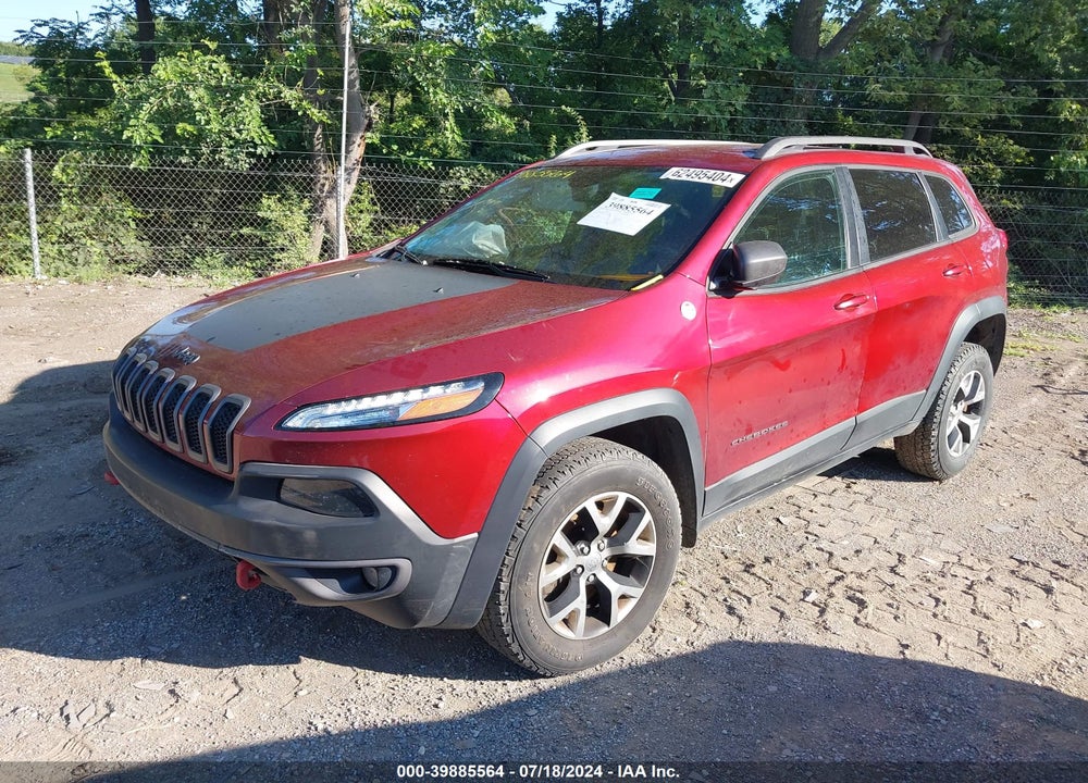 2015 JEEP CHEROKEE TRAILHAWK VIN: 1C4PJMBB4FW635472