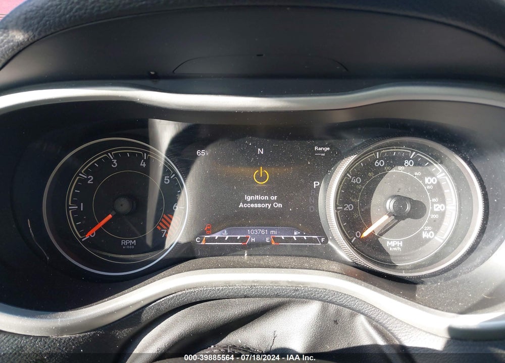2015 JEEP CHEROKEE TRAILHAWK VIN: 1C4PJMBB4FW635472
