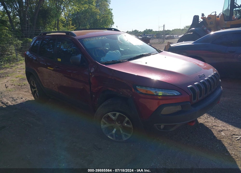 2015 JEEP CHEROKEE TRAILHAWK VIN: 1C4PJMBB4FW635472
