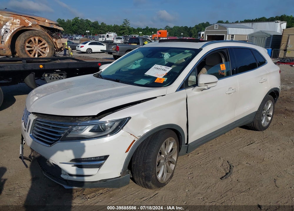 2017 LINCOLN MKC SELECT VIN: 5LMCJ2C90HUL02112