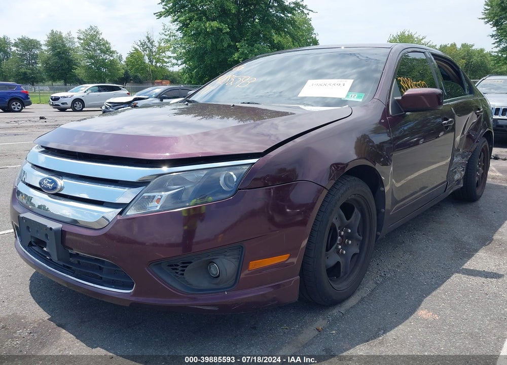 2011 FORD FUSION SE VIN: 3FAHP0HAXBR207421