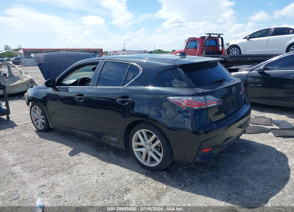 2015 LEXUS CT 200H VIN: JTHKD5BH1F2245348