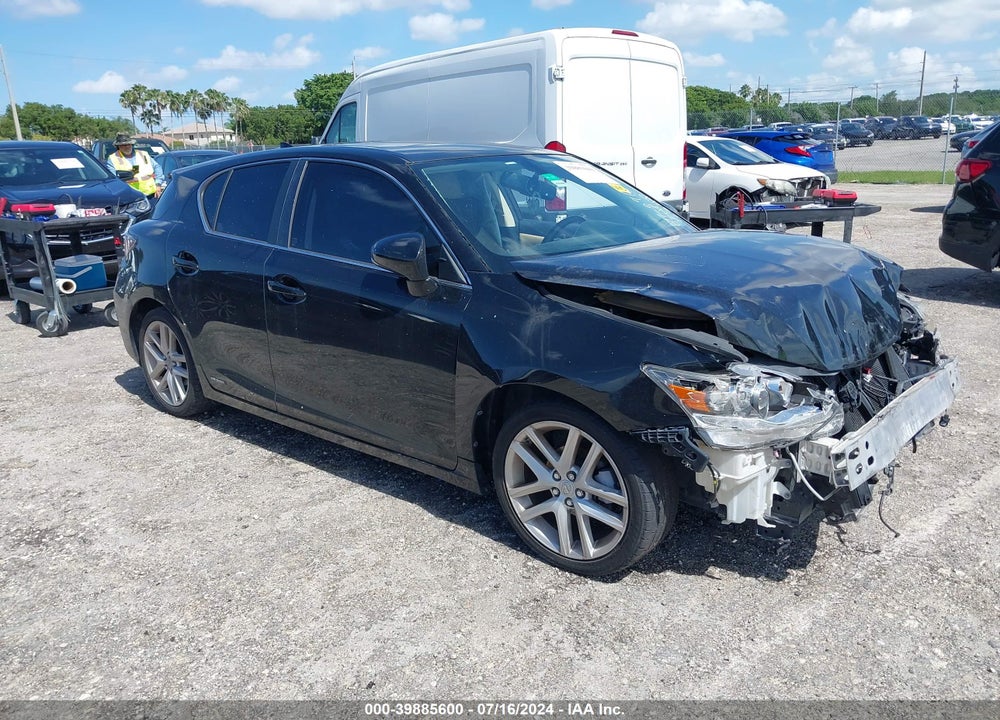 2015 LEXUS CT 200H VIN: JTHKD5BH1F2245348