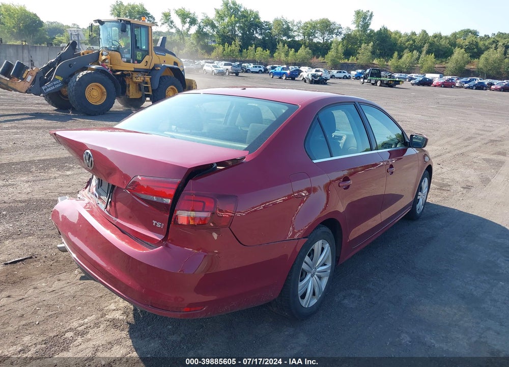 2017 VOLKSWAGEN JETTA 1.4T S VIN: 3VW2B7AJ9HM247770