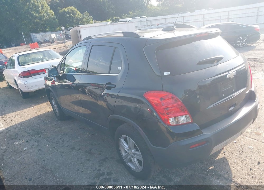 2016 CHEVROLET TRAX LT VIN: KL7CJLSB0GB596264