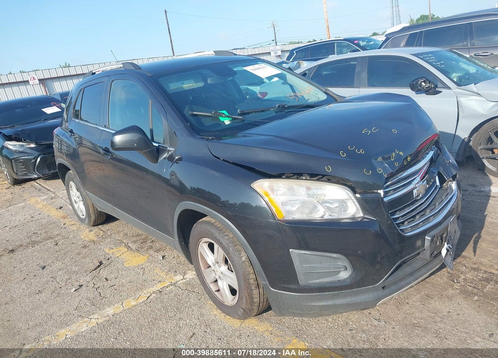 2016 CHEVROLET TRAX LT VIN: KL7CJLSB0GB596264