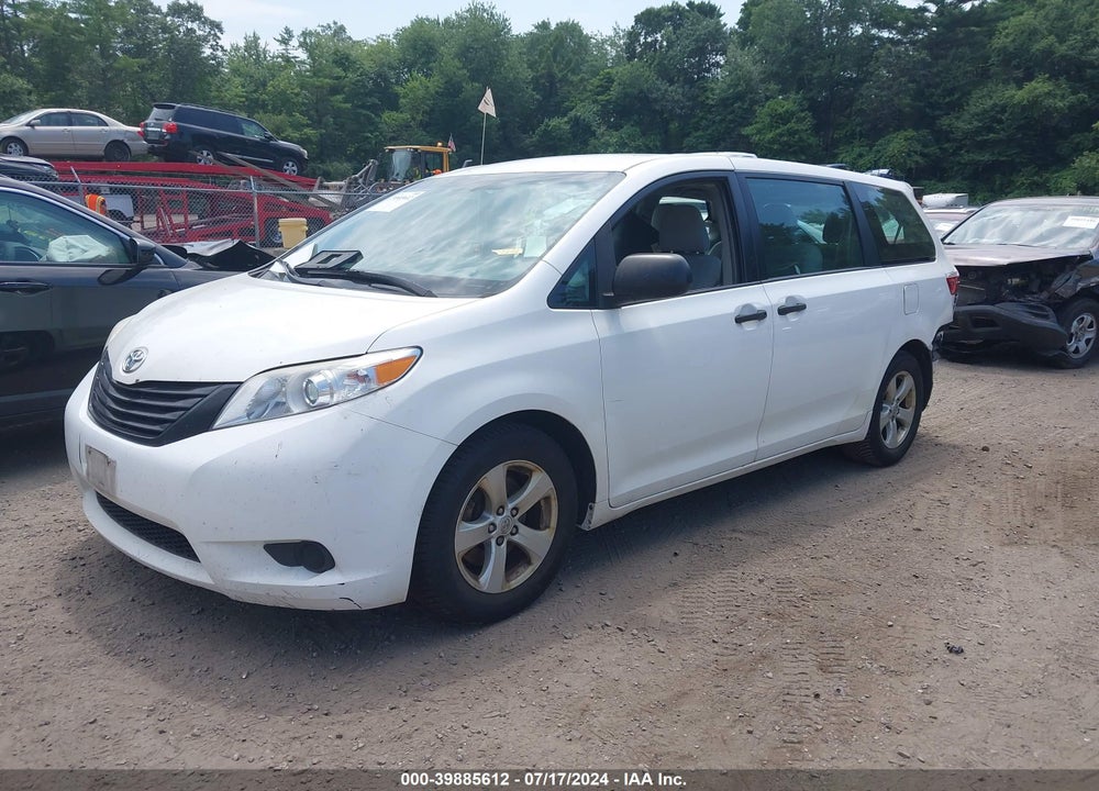 2016 TOYOTA SIENNA L 7 PASSENGER VIN: 5TDZK3DCXGS737057