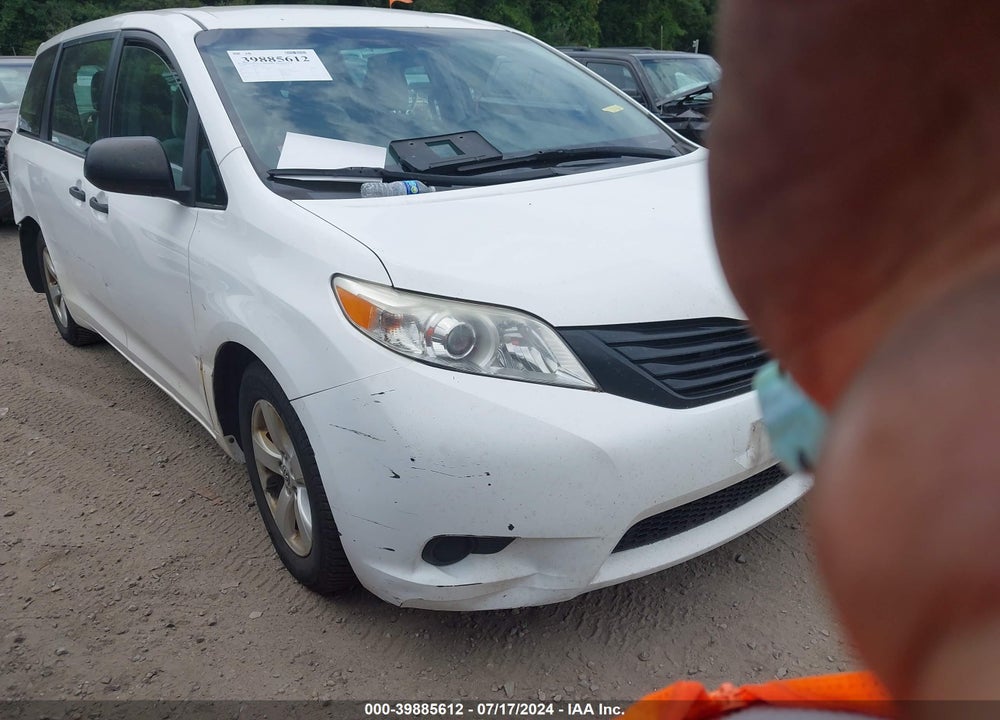 2016 TOYOTA SIENNA L 7 PASSENGER VIN: 5TDZK3DCXGS737057