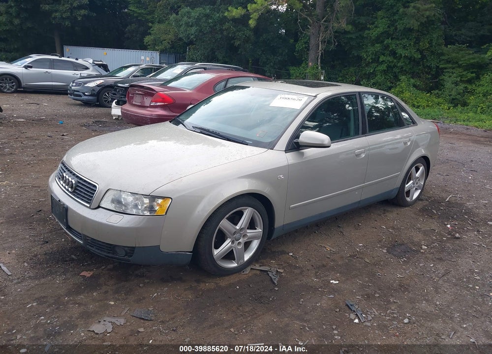 2002 AUDI A4 1.8T VIN: WAULC68E42A301842