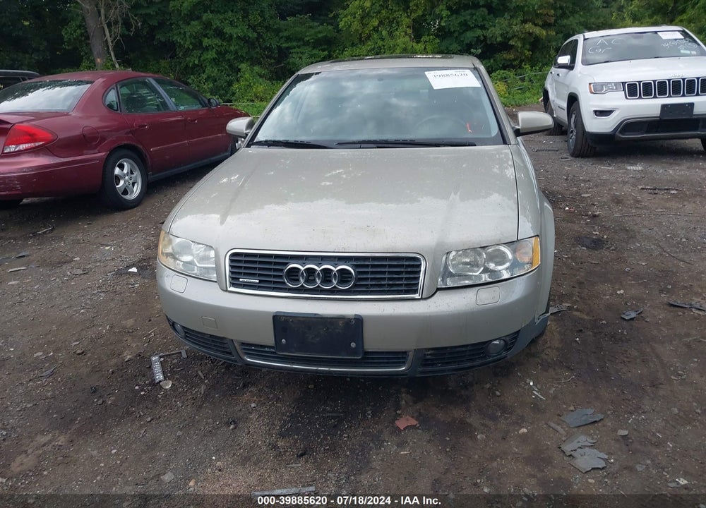 2002 AUDI A4 1.8T VIN: WAULC68E42A301842