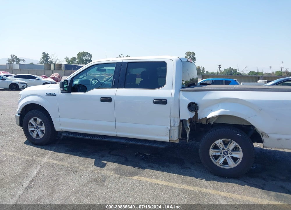 2017 FORD F-150 XLT VIN: 1FTEW1CF6HKD12382