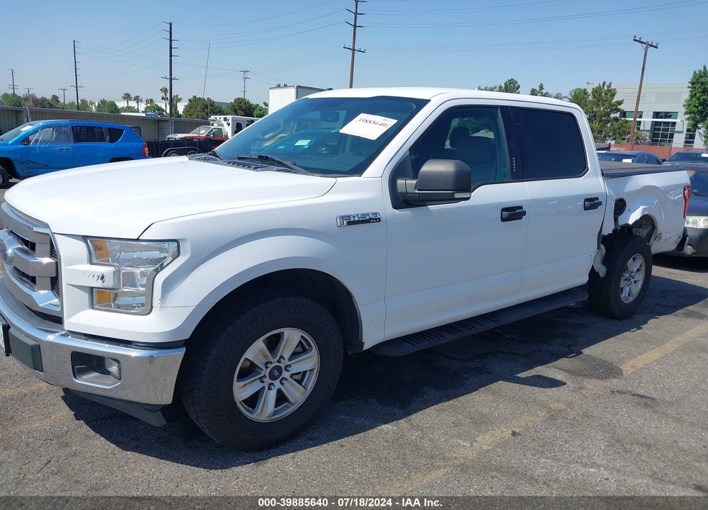 2017 FORD F-150 XLT VIN: 1FTEW1CF6HKD12382