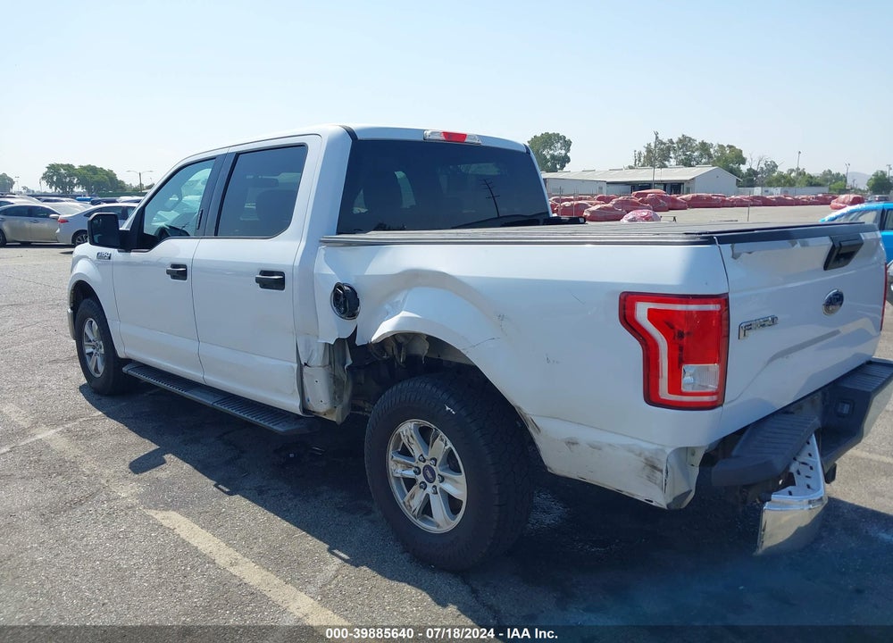 2017 FORD F-150 XLT VIN: 1FTEW1CF6HKD12382