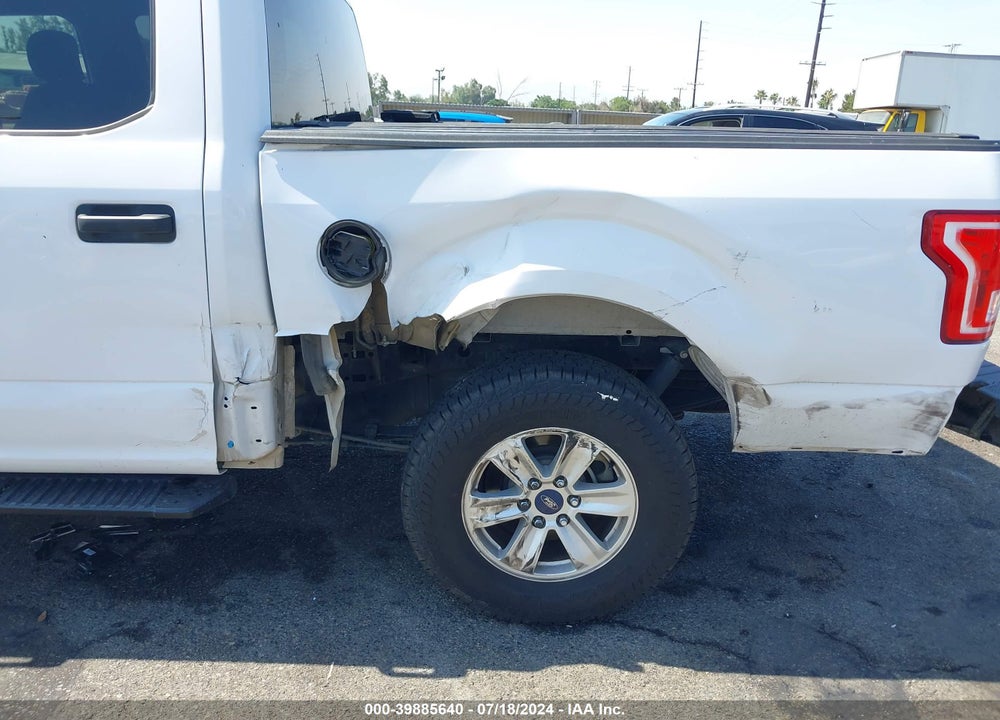 2017 FORD F-150 XLT VIN: 1FTEW1CF6HKD12382