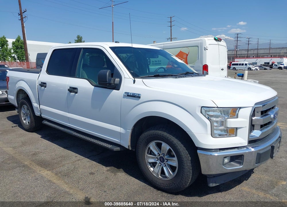 2017 FORD F-150 XLT VIN: 1FTEW1CF6HKD12382