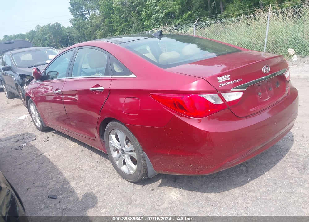 2012 HYUNDAI SONATA LIMITED VIN: 5NPEC4AC1CH493790