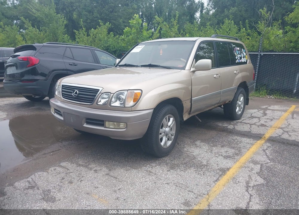 1999 LEXUS LX 470 VIN: JT6HT00W6X0027820