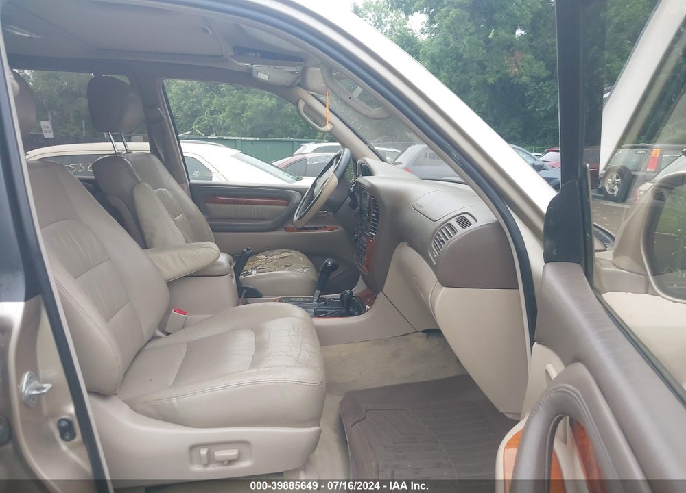 1999 LEXUS LX 470 VIN: JT6HT00W6X0027820