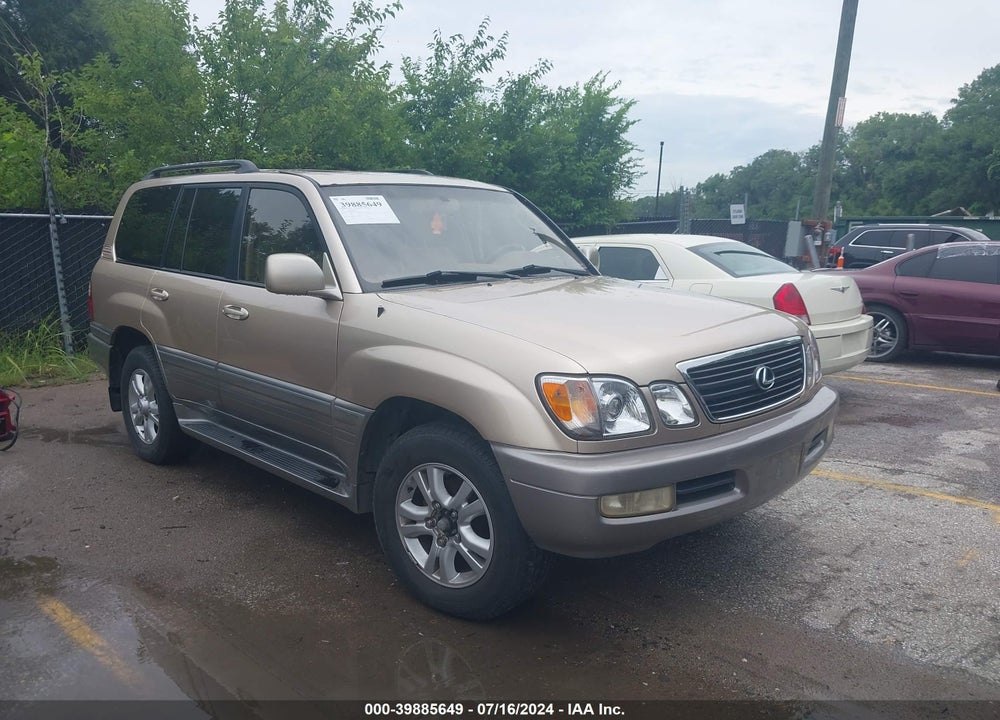1999 LEXUS LX 470 VIN: JT6HT00W6X0027820