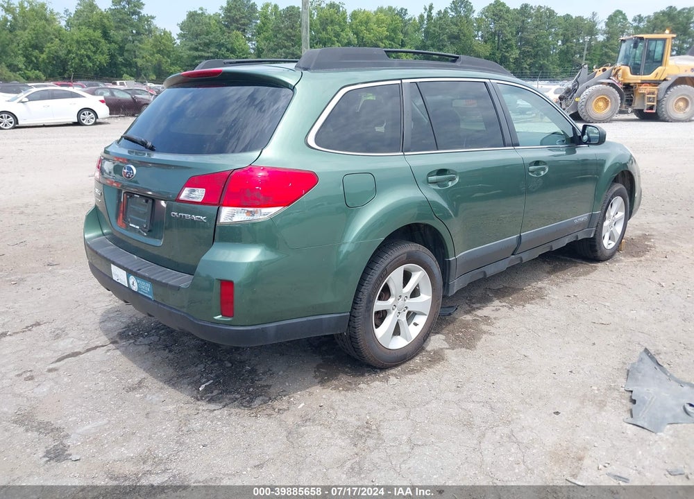 2013 SUBARU OUTBACK 2.5I PREMIUM VIN: 4S4BRCCC9D3263853