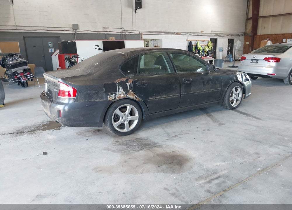 2009 SUBARU LEGACY 2.5I VIN: 4S3BL616X97234575
