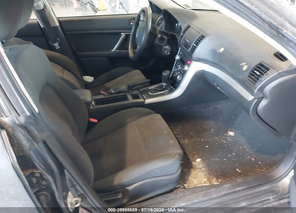 2009 SUBARU LEGACY 2.5I VIN: 4S3BL616X97234575