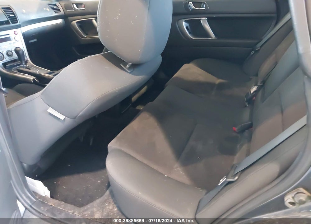 2009 SUBARU LEGACY 2.5I VIN: 4S3BL616X97234575