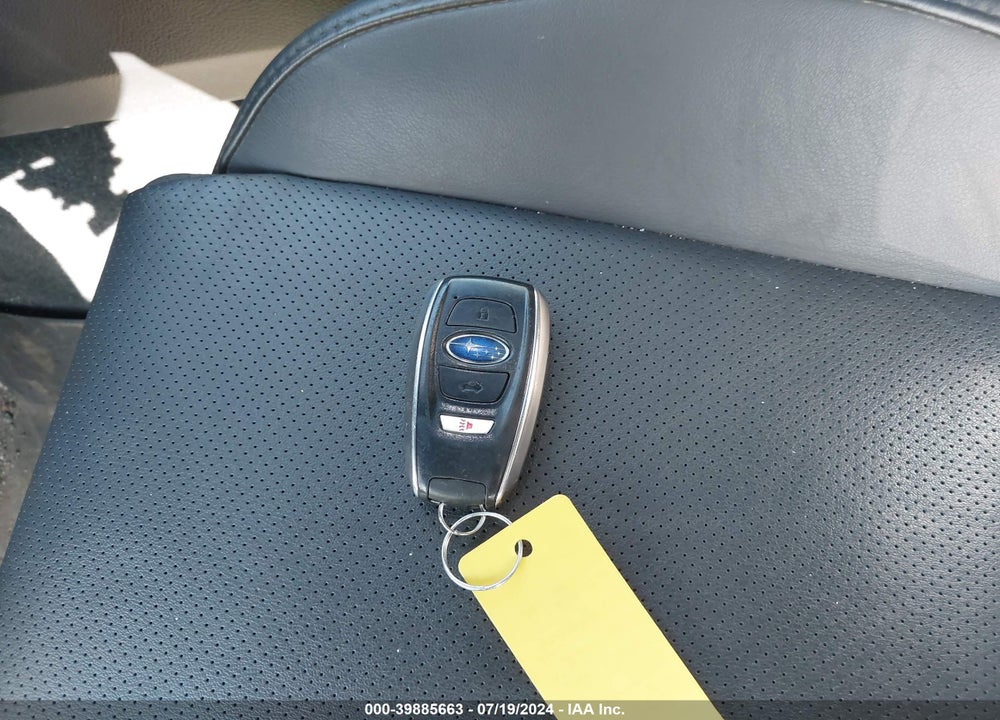 2019 SUBARU WRX LIMITED VIN: JF1VA1J64K9814846