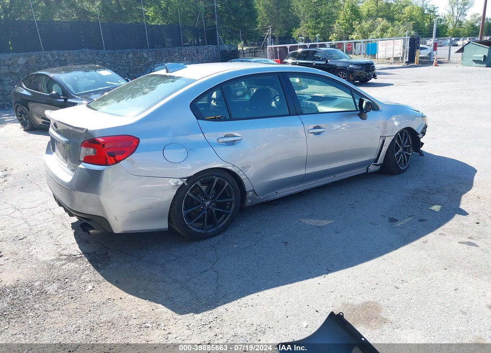 2019 SUBARU WRX LIMITED VIN: JF1VA1J64K9814846