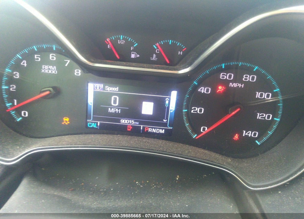 2018 CHEVROLET IMPALA 2LZ VIN: 2G1125S31J9112390
