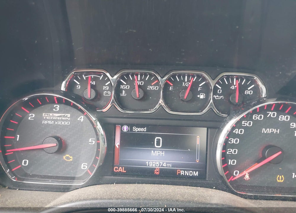 2016 GMC SIERRA 1500 SLT VIN: 3GTU2NEC7GG334141