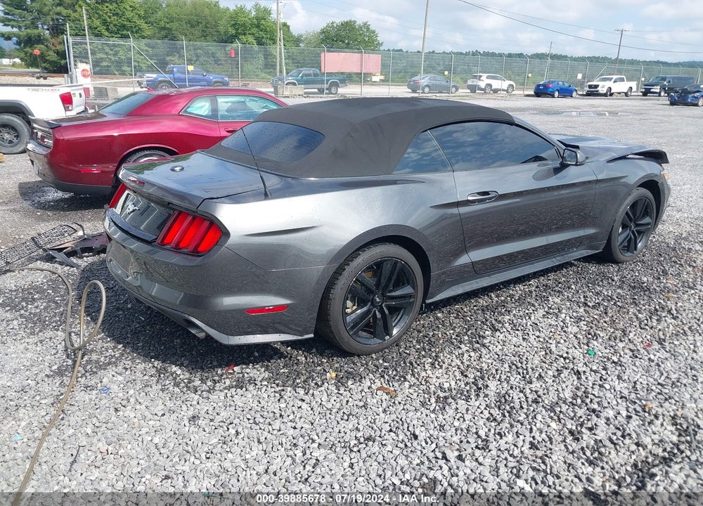 2015 FORD MUSTANG ECOBOOST PREMIUM VIN: 1FATP8UH0F5329242