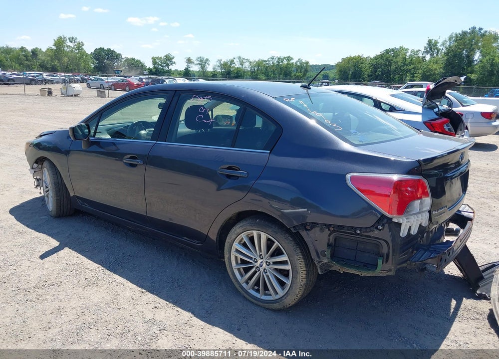 2016 SUBARU IMPREZA 2.0I PREMIUM VIN: JF1GJAF64GH011792