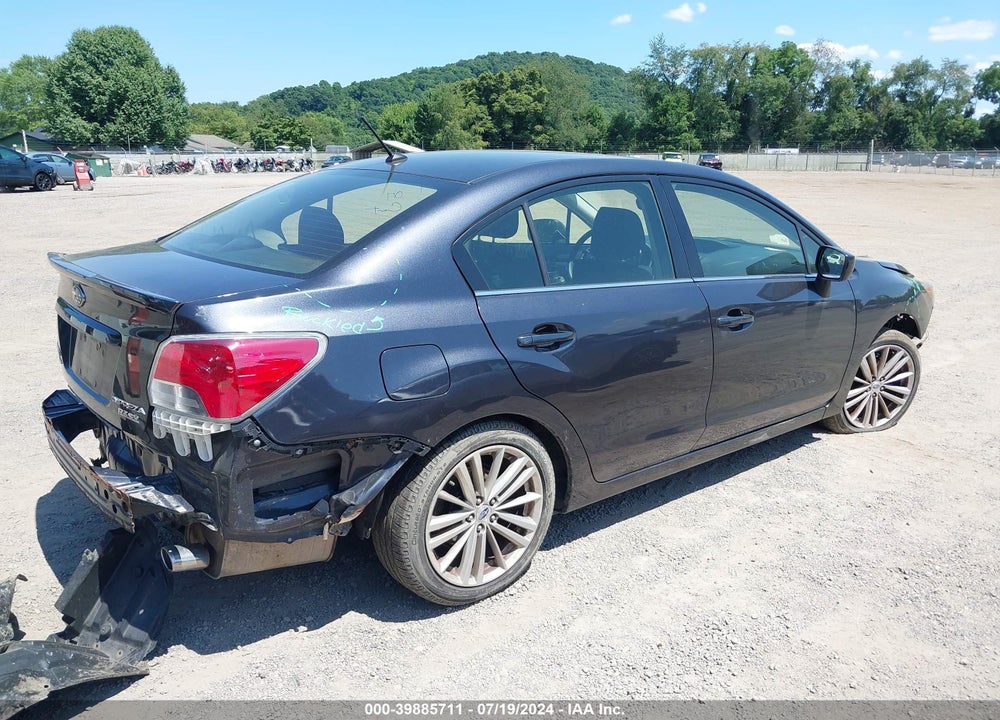 2016 SUBARU IMPREZA 2.0I PREMIUM VIN: JF1GJAF64GH011792