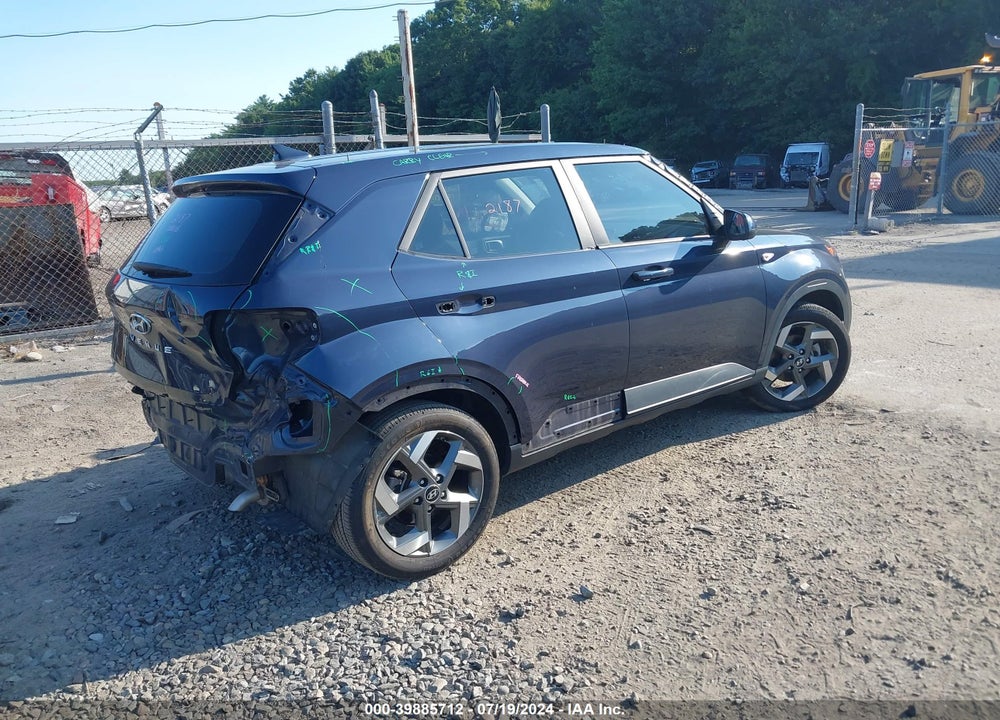 2021 HYUNDAI VENUE DENIM/SEL VIN: KMHRC8A38MU122881