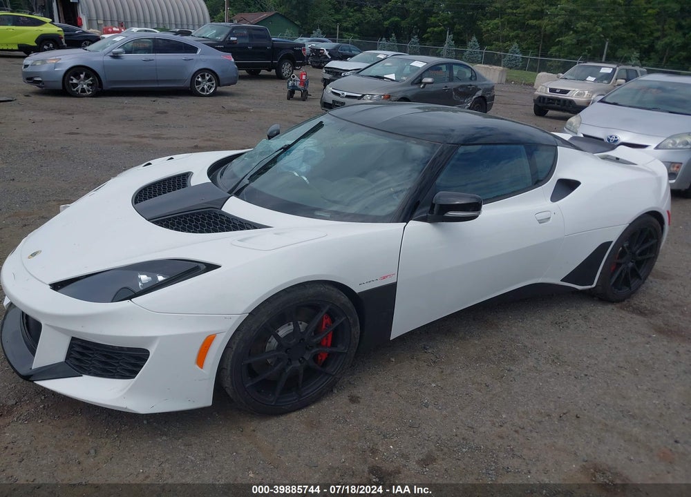 2021 LOTUS EVORA GT COUPE VIN: SCCLMDDN7MHA10001