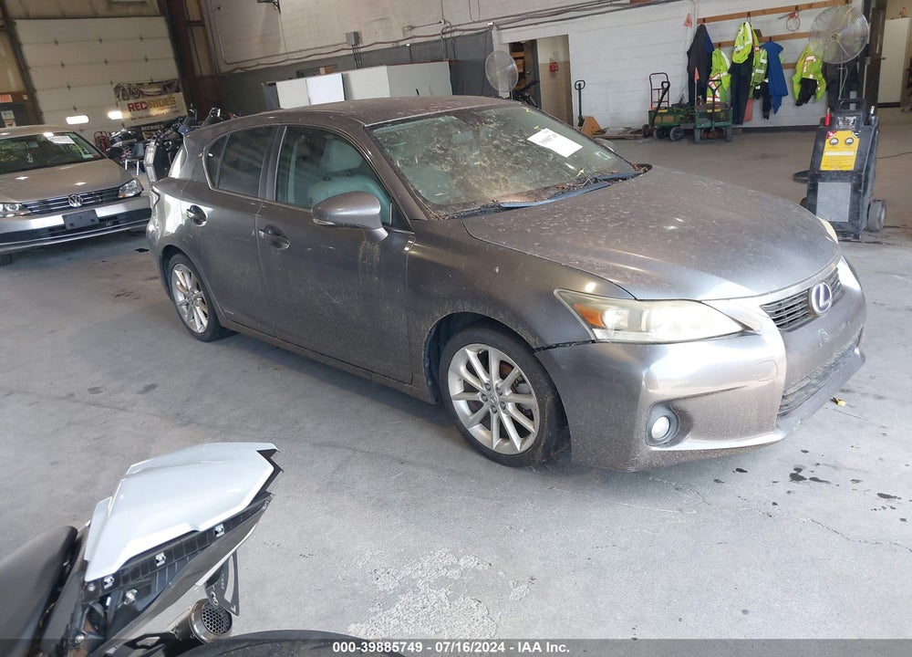 2012 LEXUS CT 200H PREMIUM VIN: JTHKD5BH5C2107341