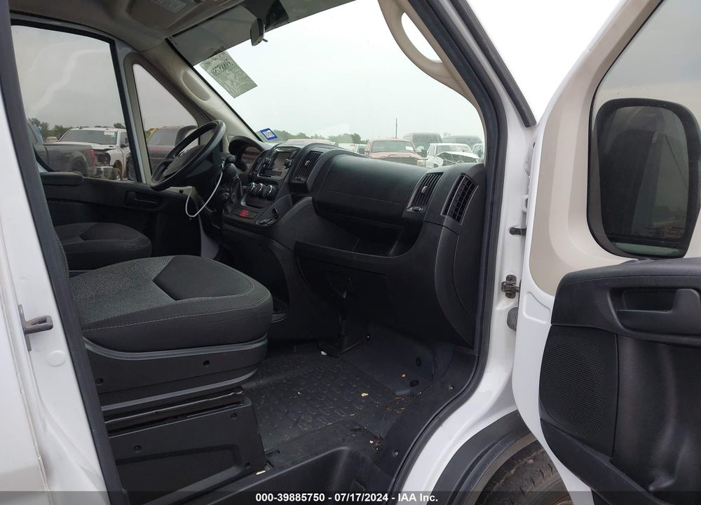 2021 RAM PROMASTER 2500 HIGH ROOF 159 WB VIN: 3C6LRVDG4ME508144