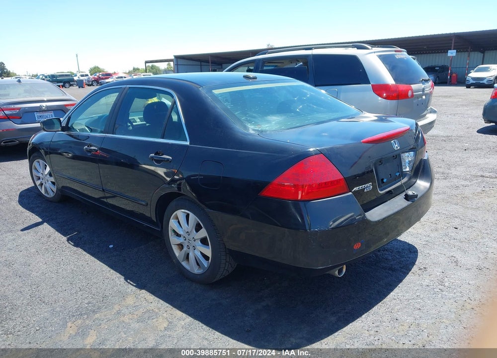2007 HONDA ACCORD VIN: 1HGCM66567A040063