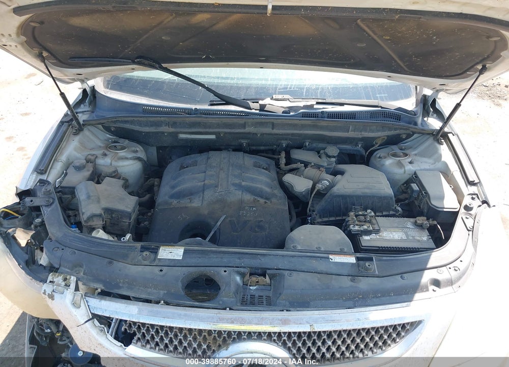 2010 HYUNDAI VERACRUZ GLS VIN: KM8NUDCC8AU135806